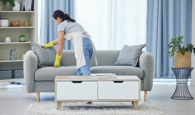 Living Area Cleaning